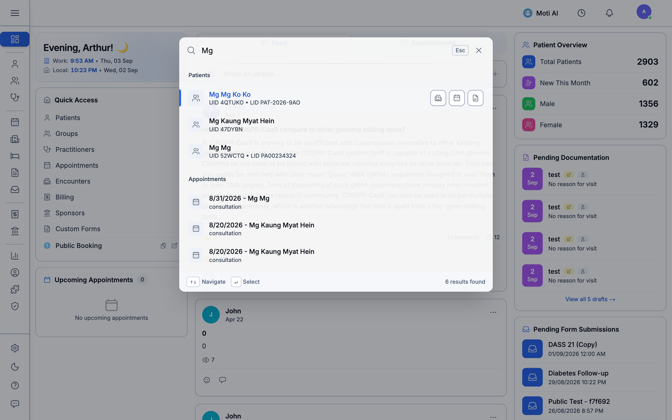 Omnipresent Global Search and Command Bar