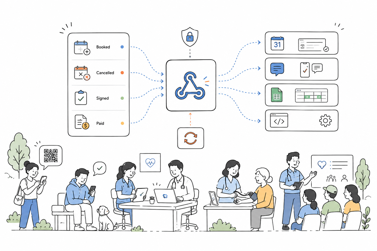 Real-Time Webhooks & Automations interface preview